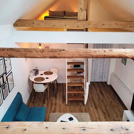 Modernes 1-Zimmer-Apartment Mit Galerie-Schlafkoje Im Skandinavischen Stil Ostenfeld  Buitenkant foto
